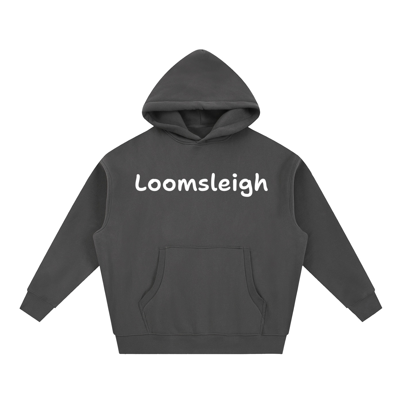 Essential Oversized Boxy Fit Fleece Hoodie - Image 5