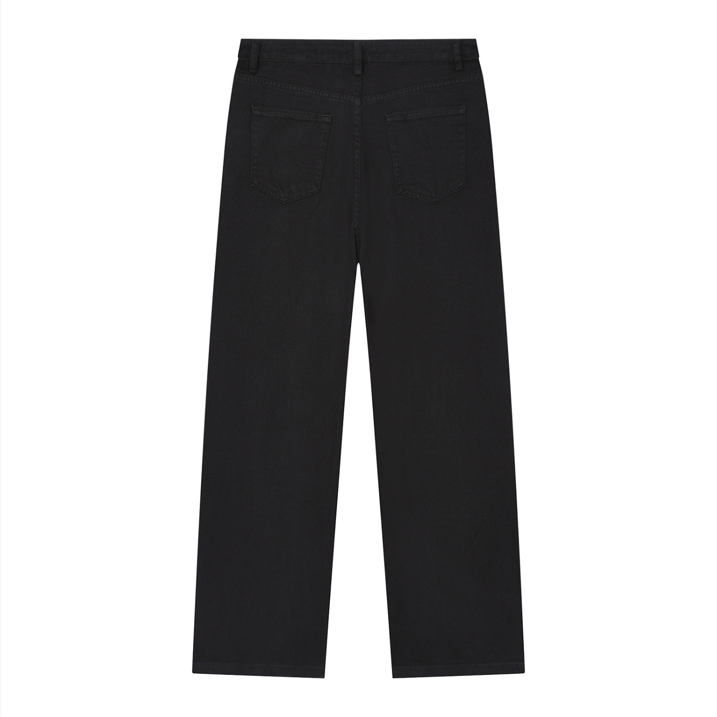 Men’s Vintage Wash Straight Leg Jeans - Image 2