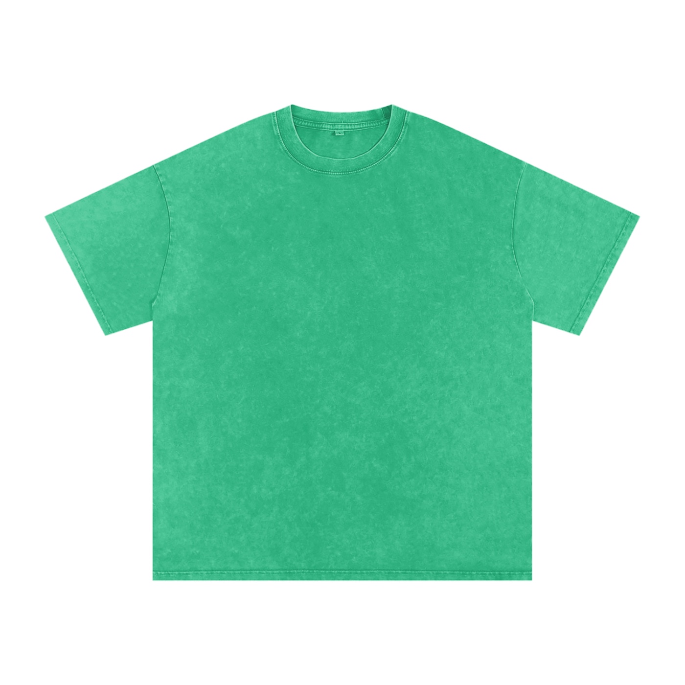 Snow Washed Oversized Cotton T-Shirt - Image 19