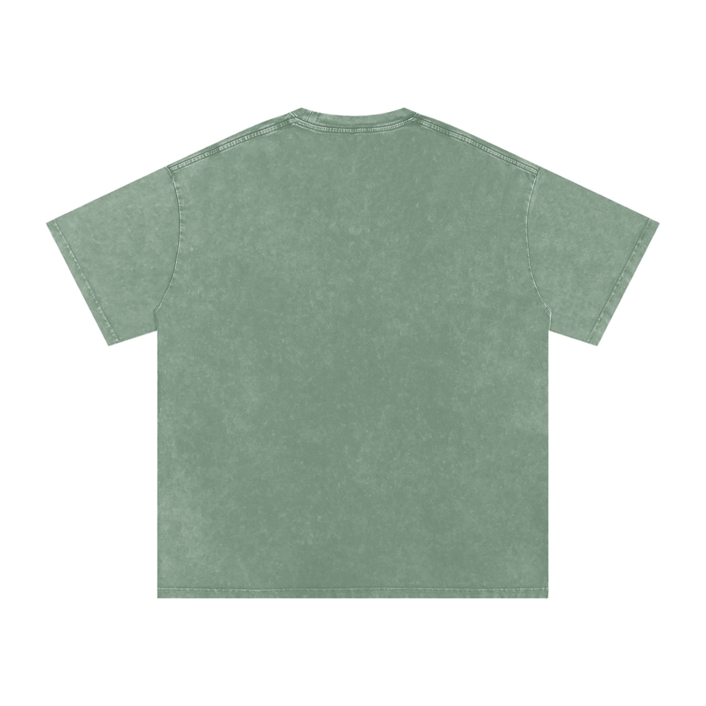 Snow Washed Oversized Cotton T-Shirt - Image 8