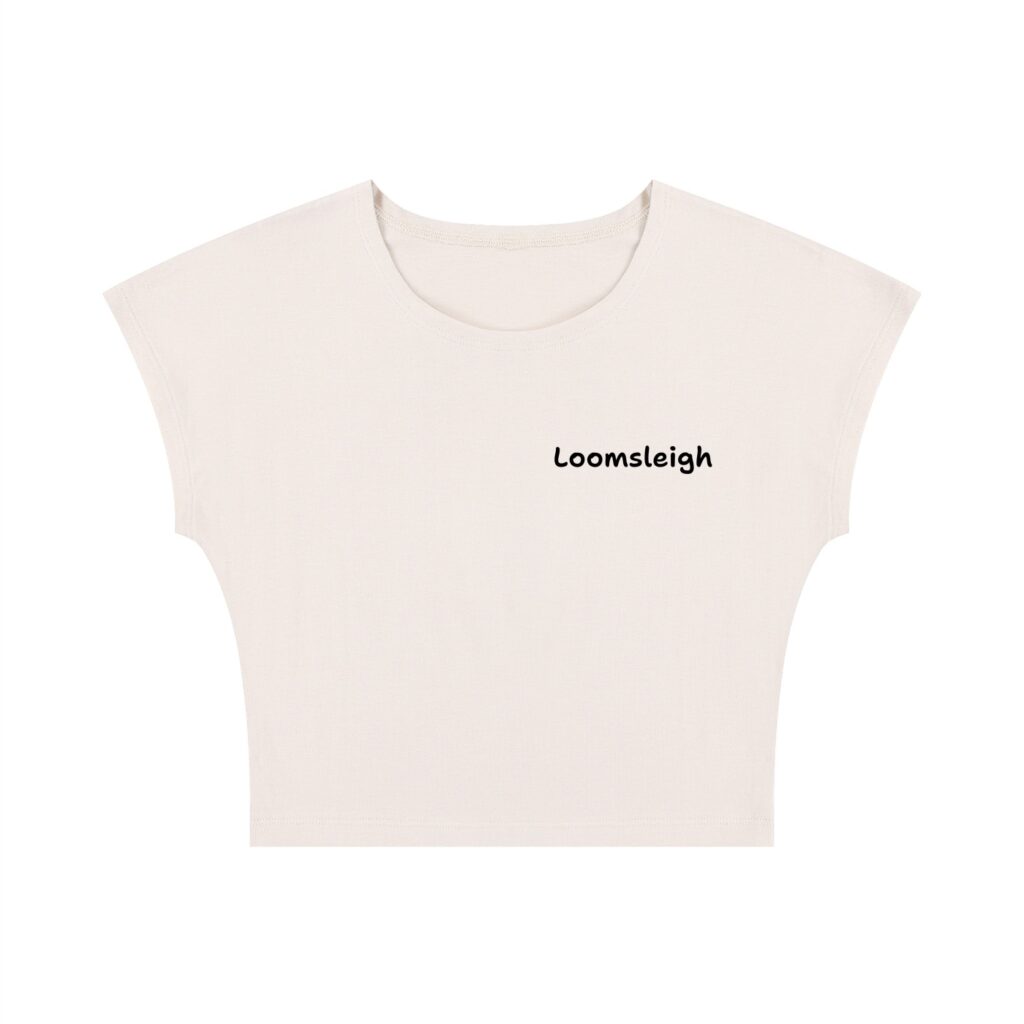 Looms Women's Slim Crop T-Shirt
