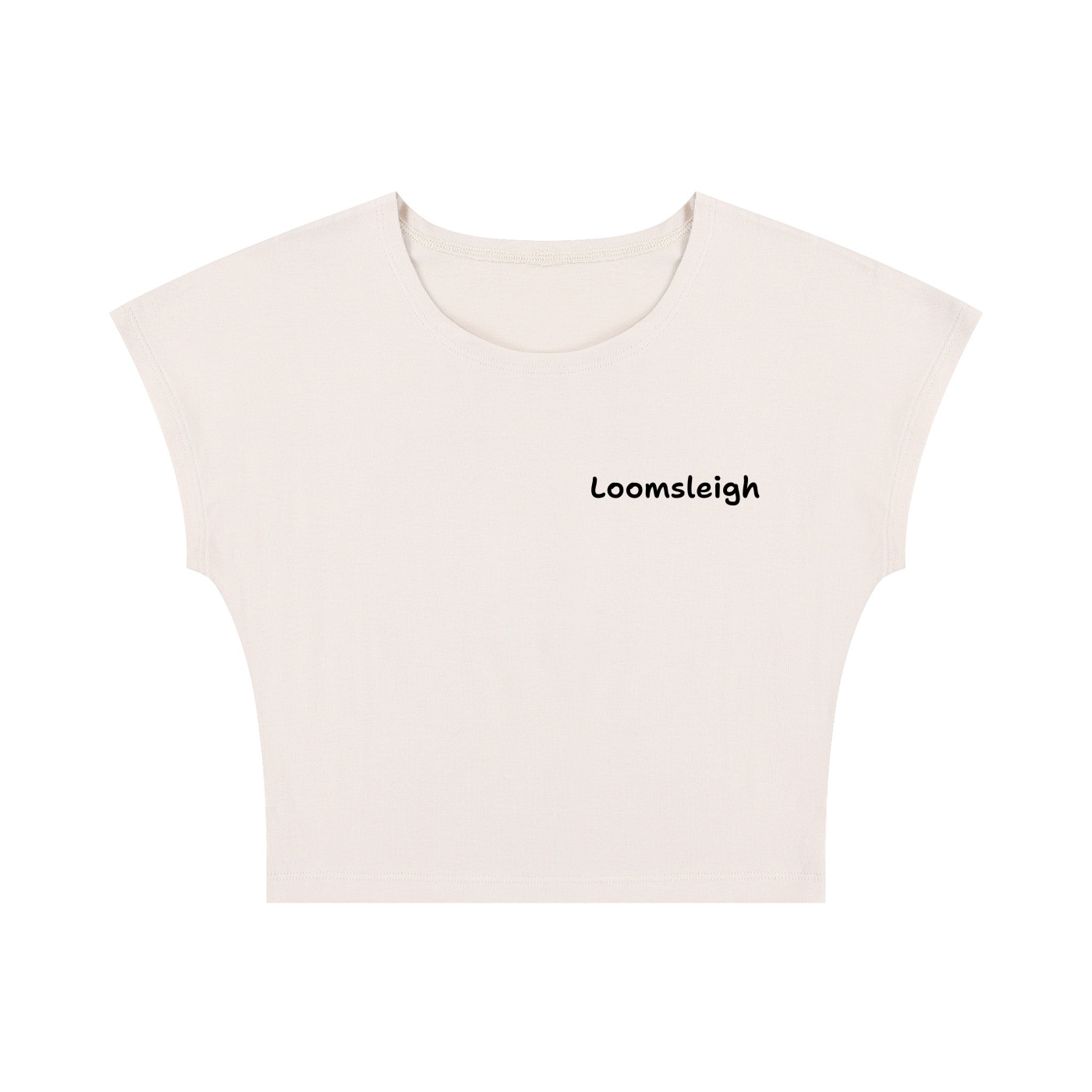 Looms Women's Slim Crop T-Shirt