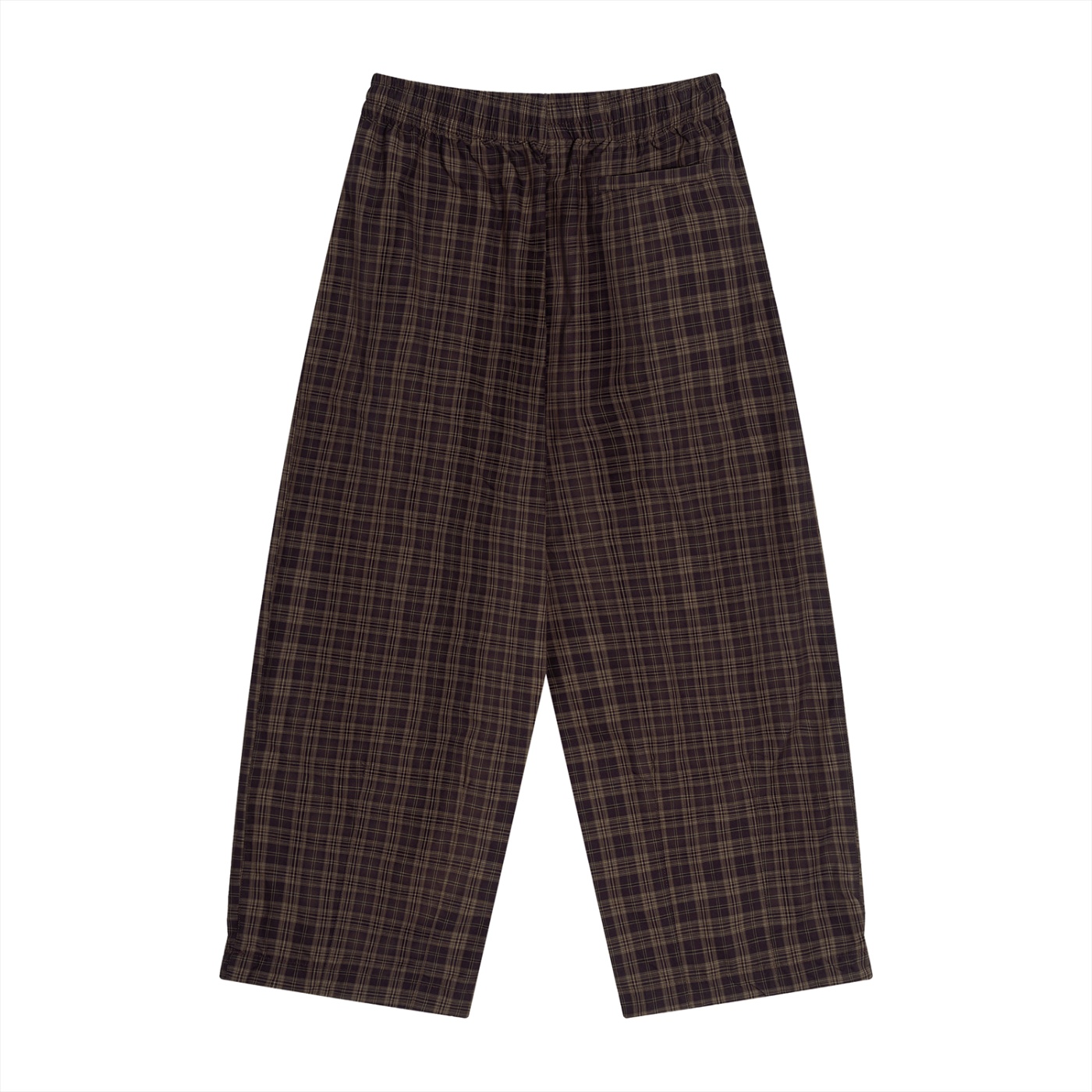 Unisex Plaid Wide Leg Pants - Image 6