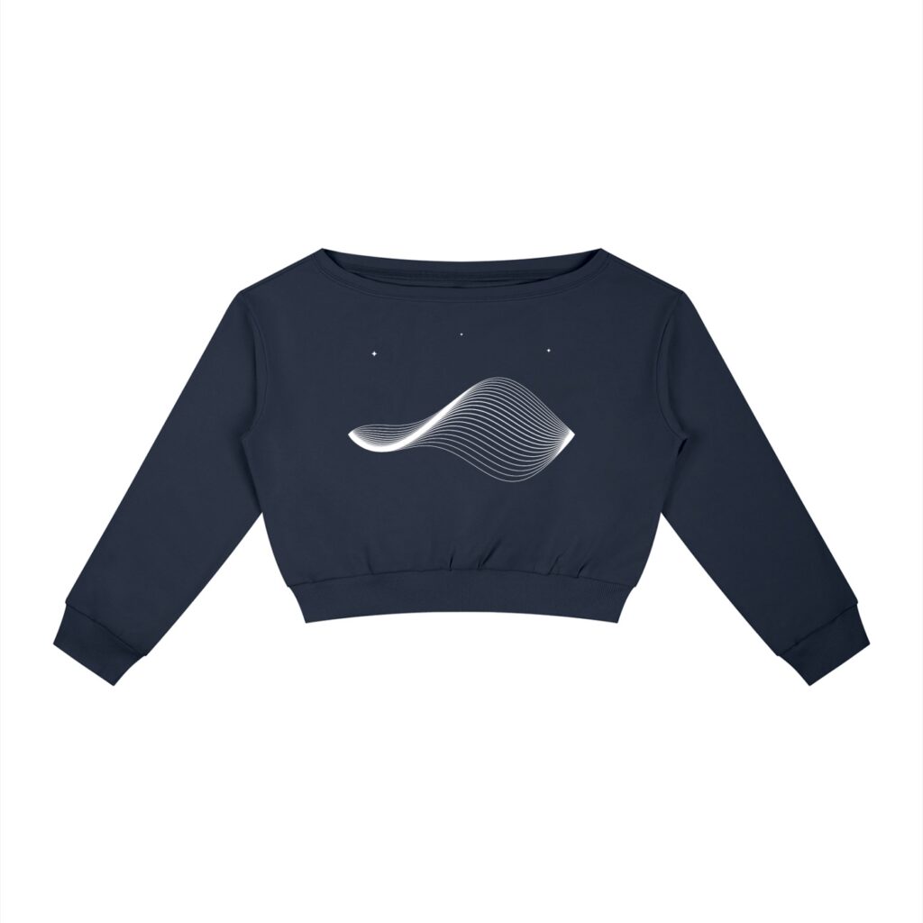 Women's Off-Shoulder Sweatshirt