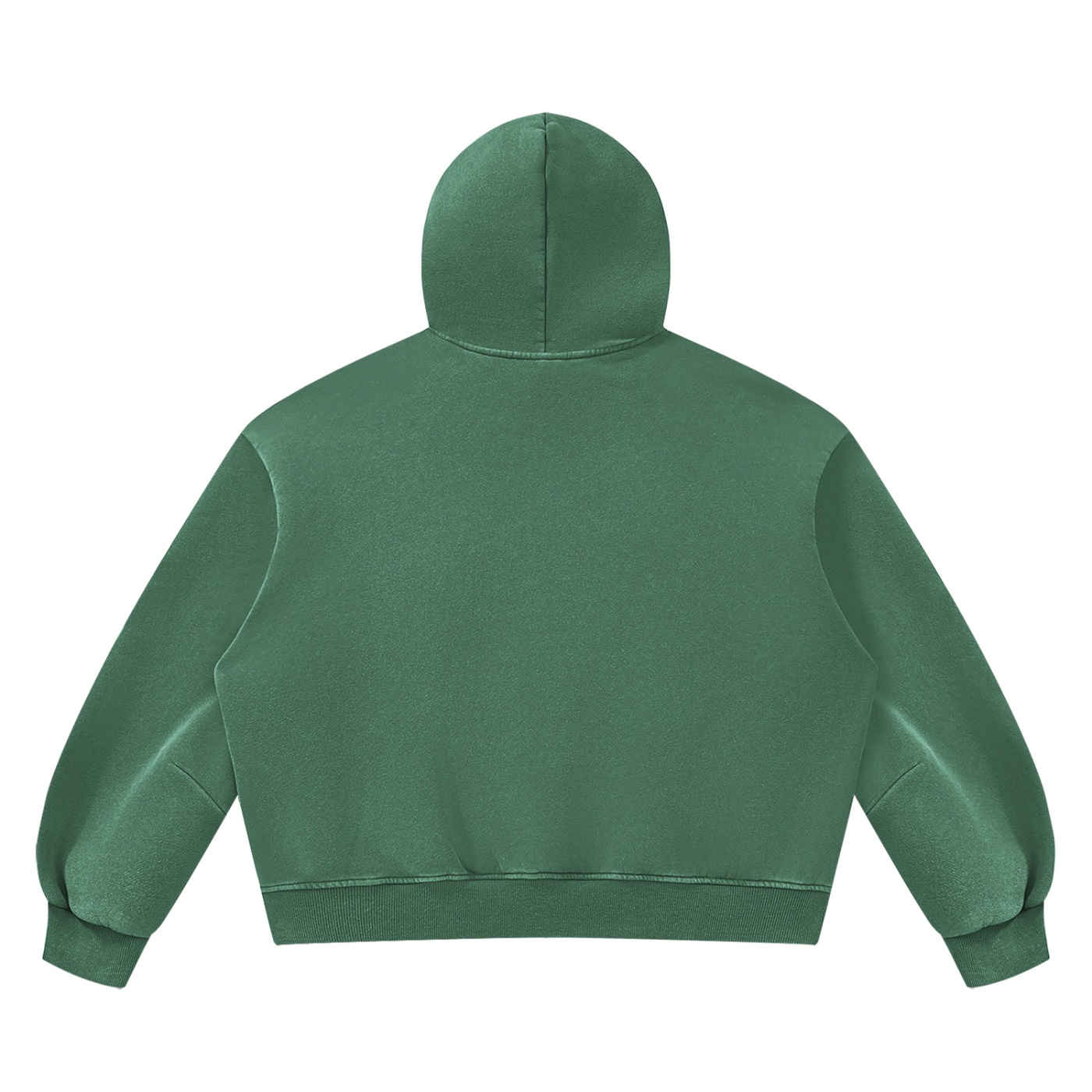 Unisex Vintage Wash Boxy Fleece Hoodie - Image 20