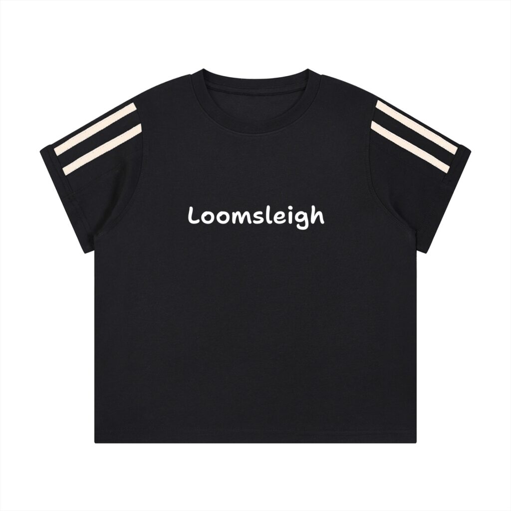 Looms Women's Varsity Stripe T-Shirt