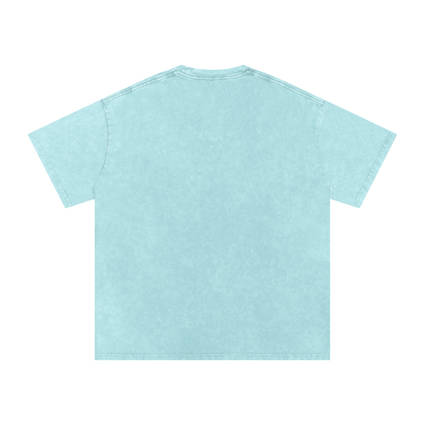 Snow Washed Oversized Cotton T-Shirt - Image 2