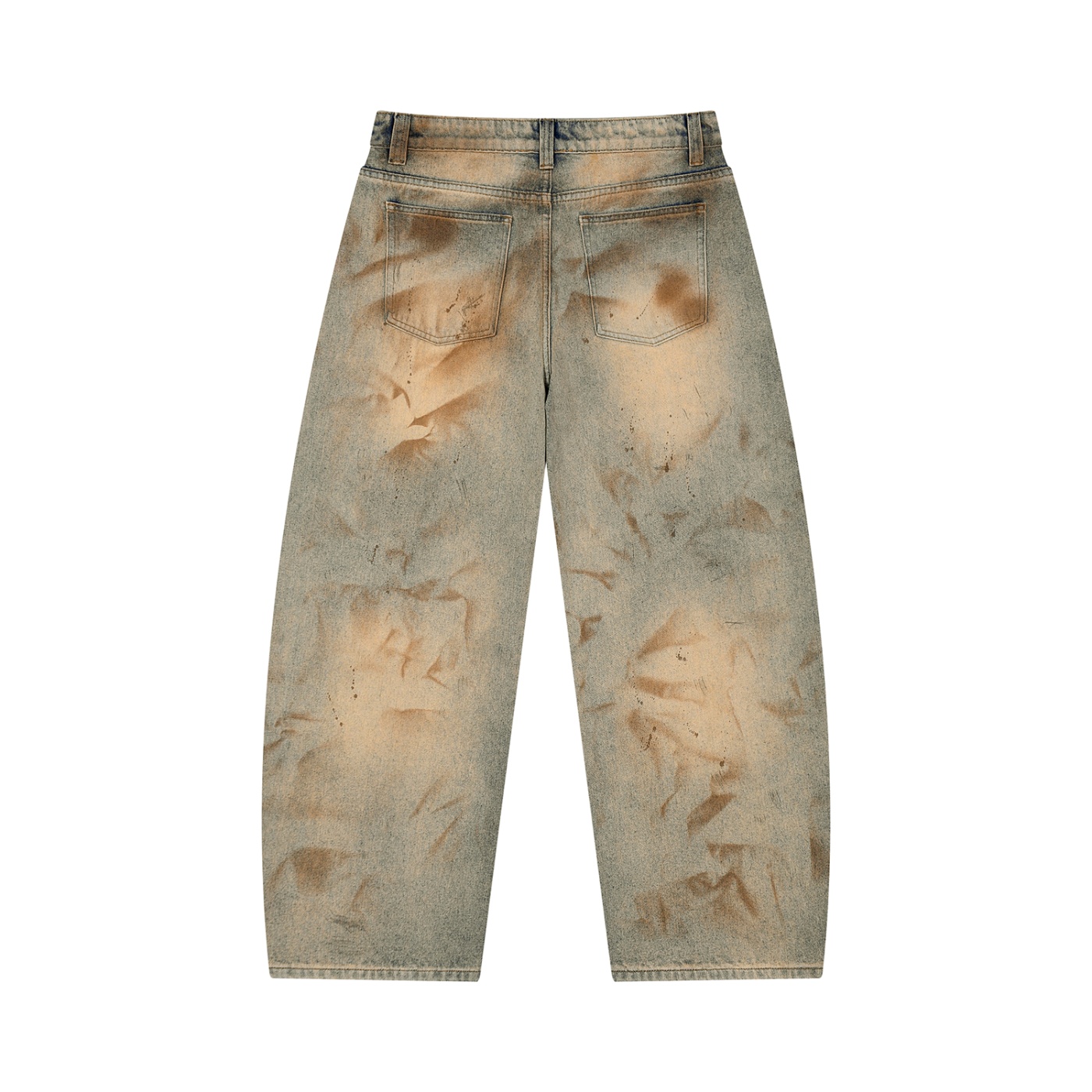 Men's Distressed Barrel Leg Jeans - Image 26