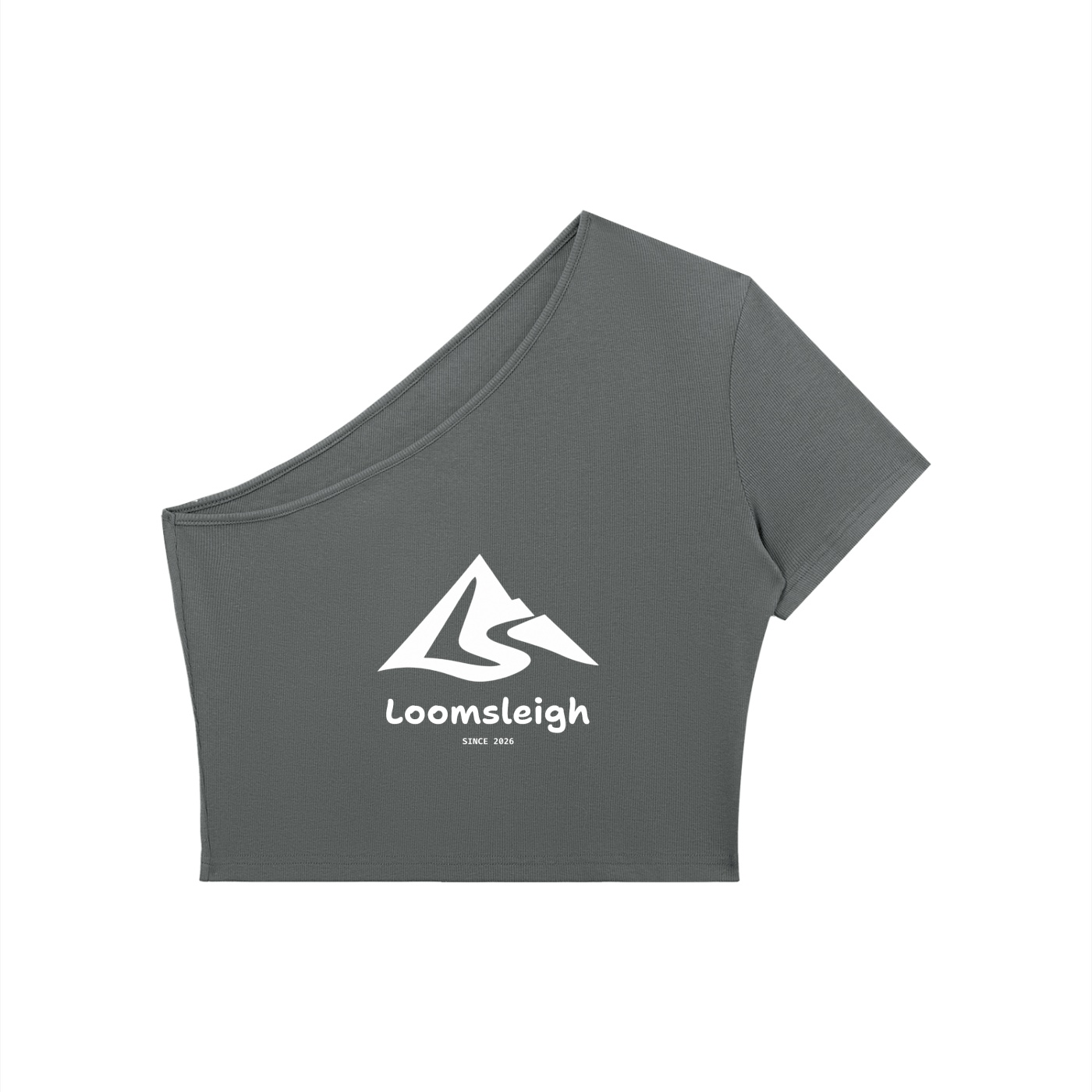 Women's One-Shoulder Crop T-Shirt