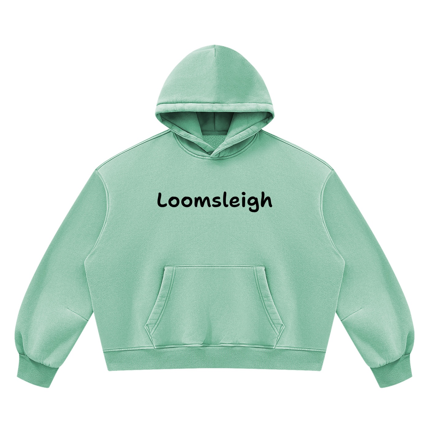 Unisex Vintage Wash Boxy Fleece Hoodie - Image 11