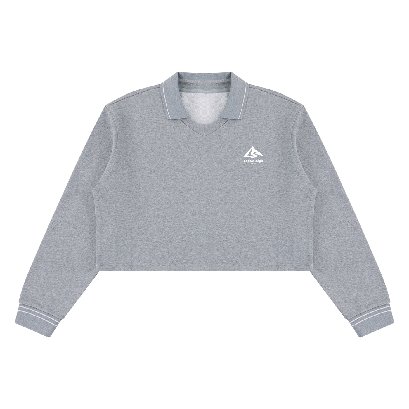 Women’s Crop Collared Sweatshirt - Image 5