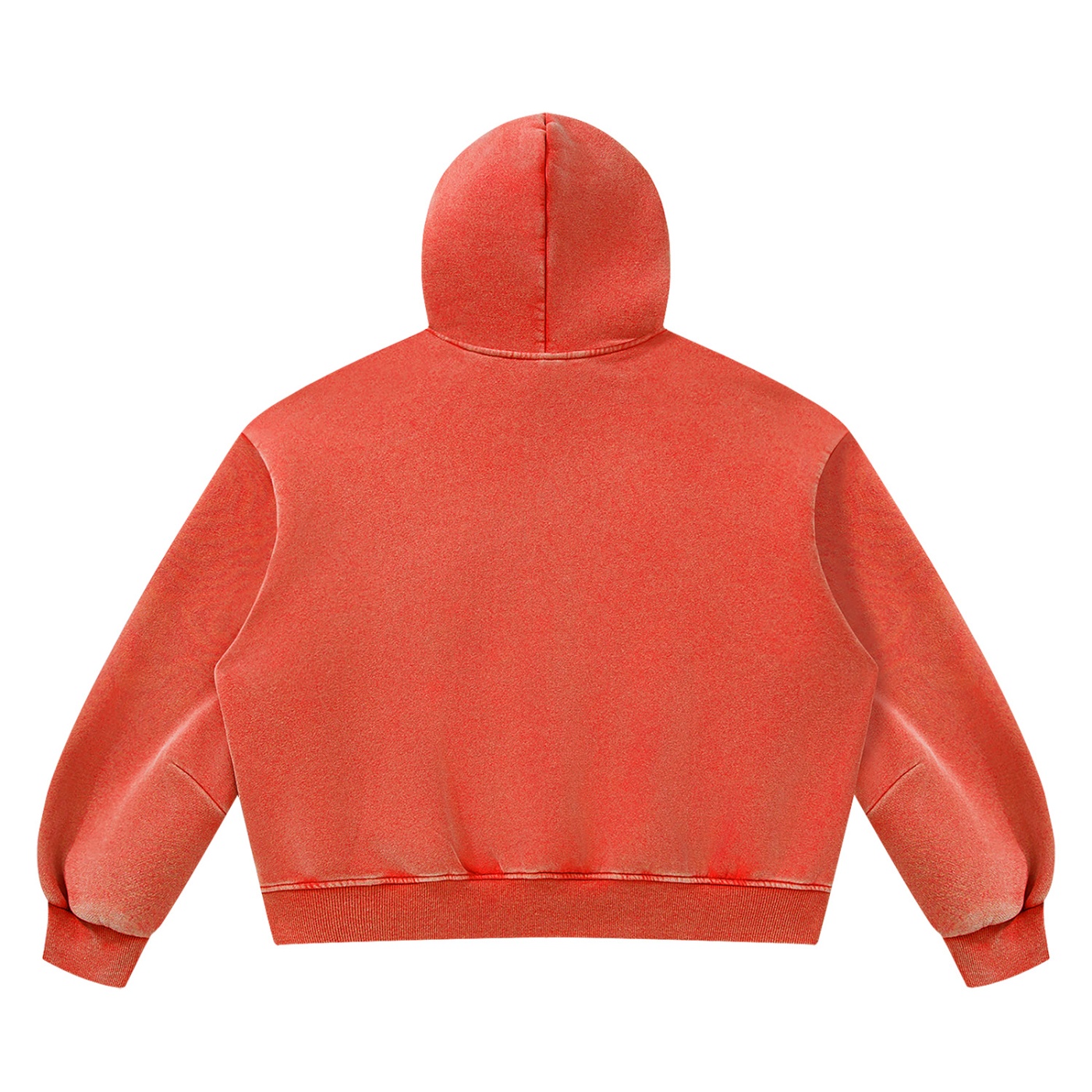 Unisex Vintage Wash Boxy Fleece Hoodie - Image 18