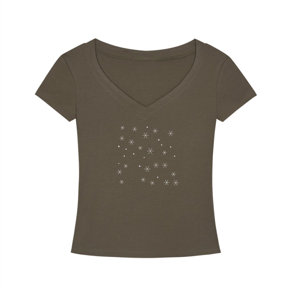Tencel Slim Fit V-Neck T-Shirt