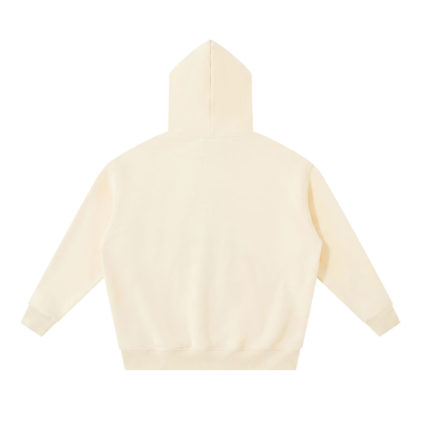 Essential Oversized Boxy Fit Fleece Hoodie - Image 4