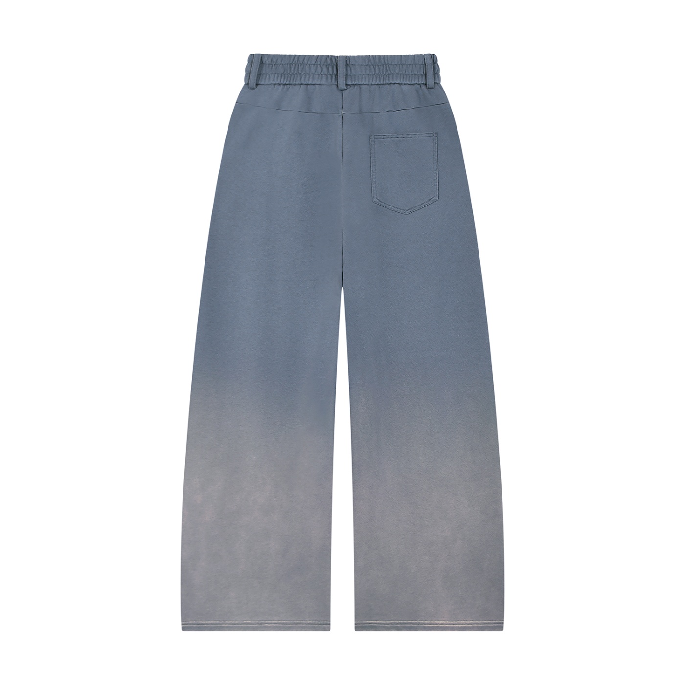 Unisex Sunfade Paneled Barrel Leg Sweatpants - Image 8