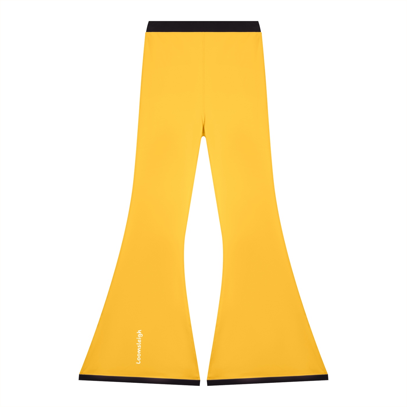 Women's Color Block Flared Yoga Leggings - Image 5