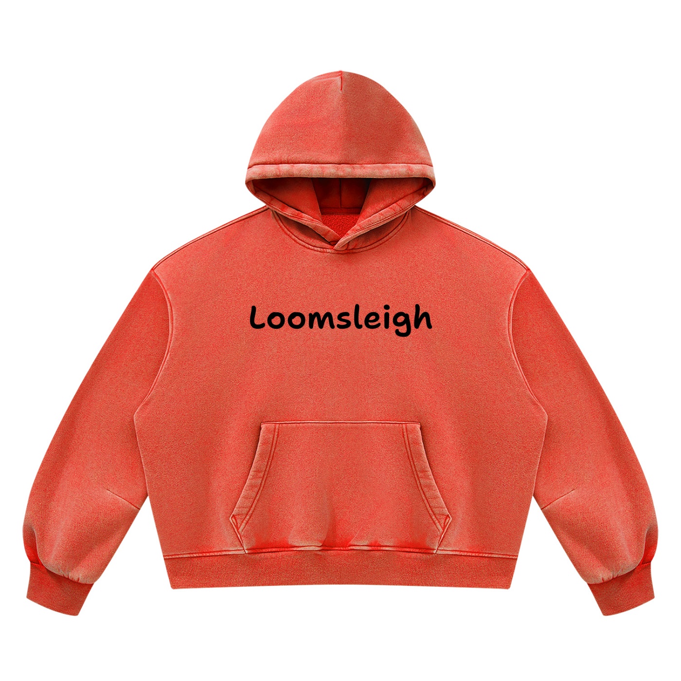 Unisex Vintage Wash Boxy Fleece Hoodie - Image 17