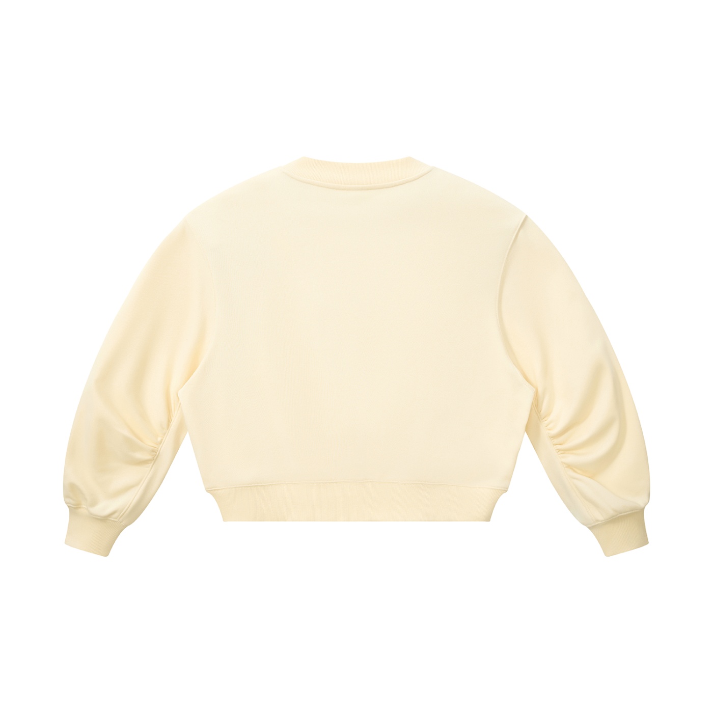 Women’s Crop V-Neck Sweatshirt - Image 2