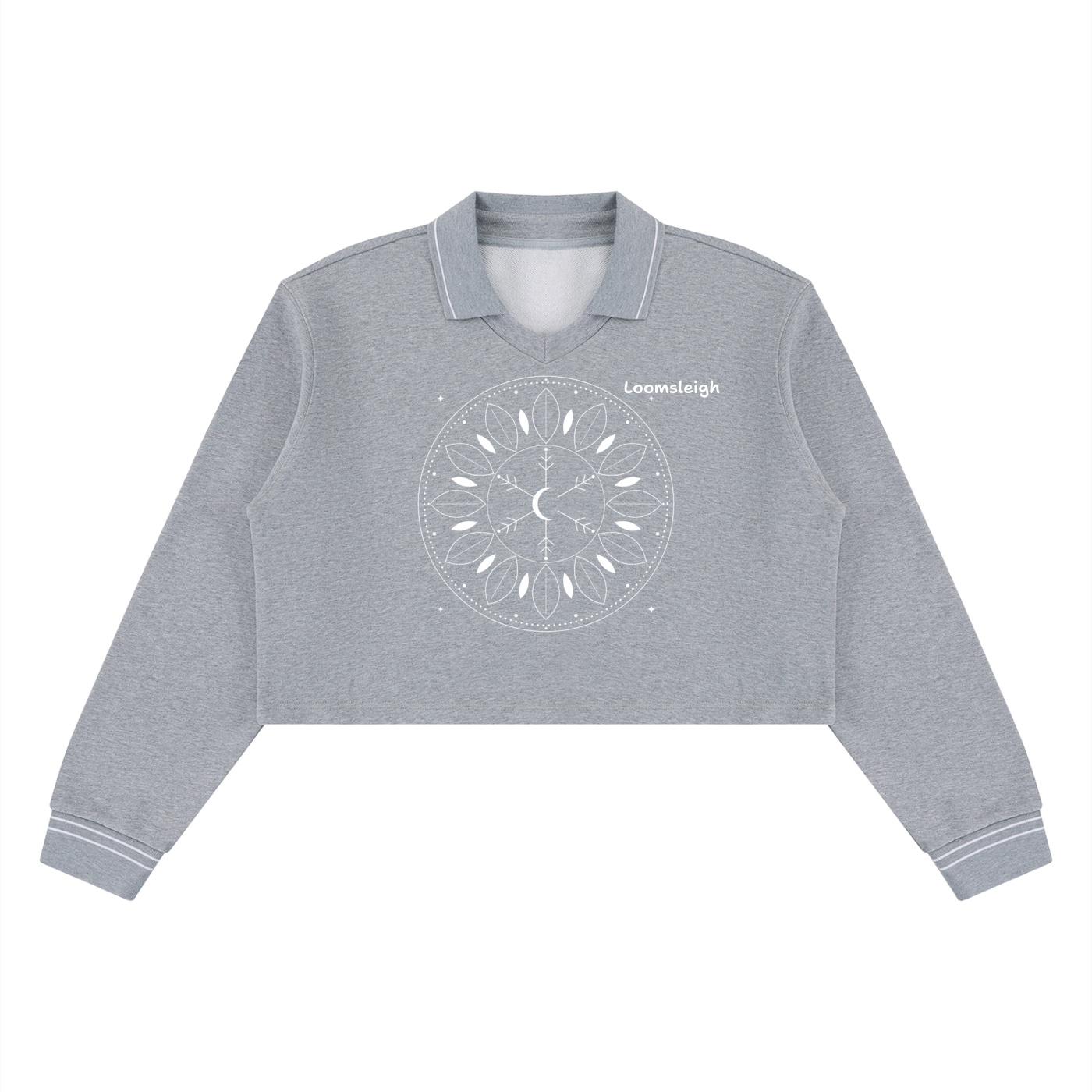 Women’s Crop Collared Sweatshirt - Image 5