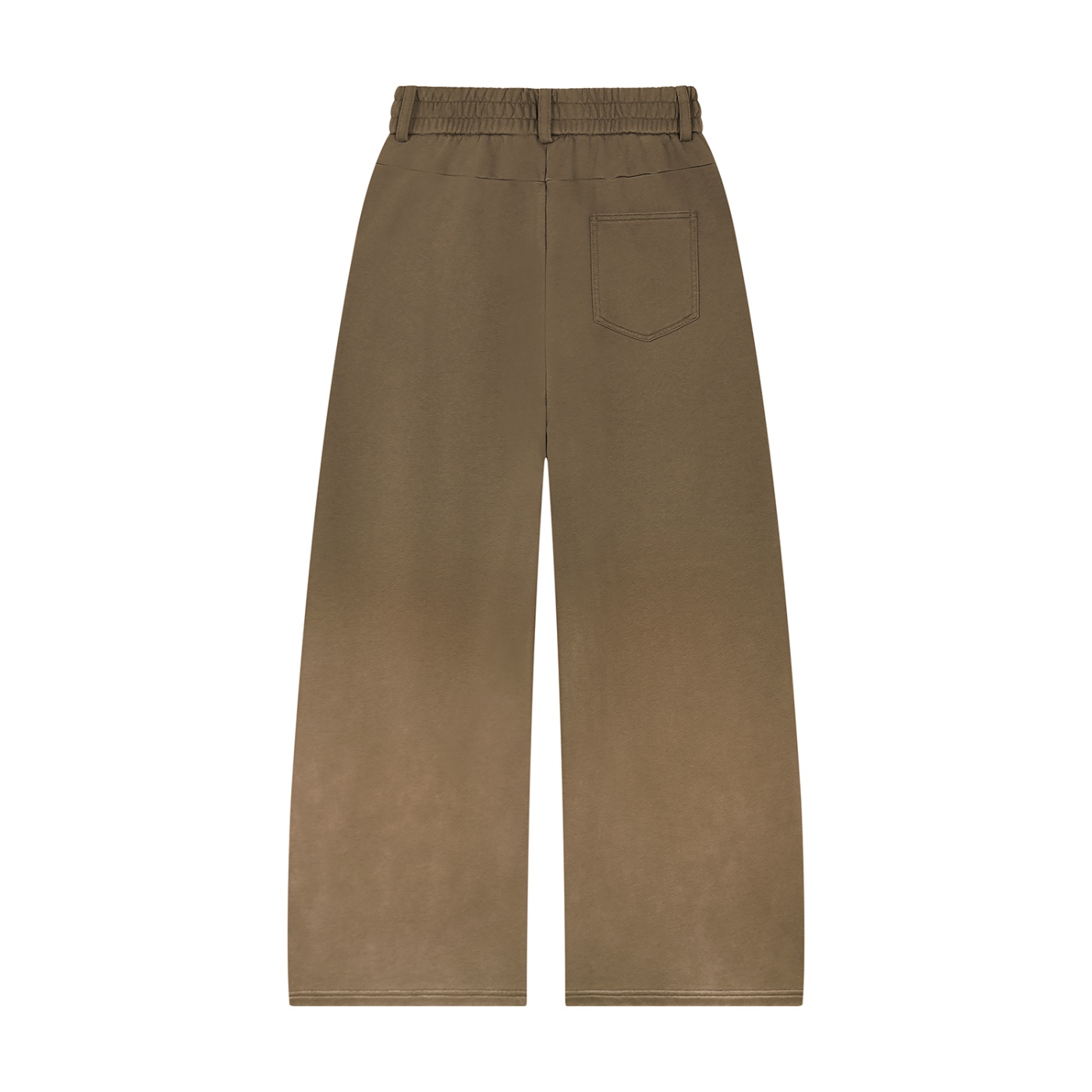 Unisex Sunfade Paneled Barrel Leg Sweatpants - Image 4