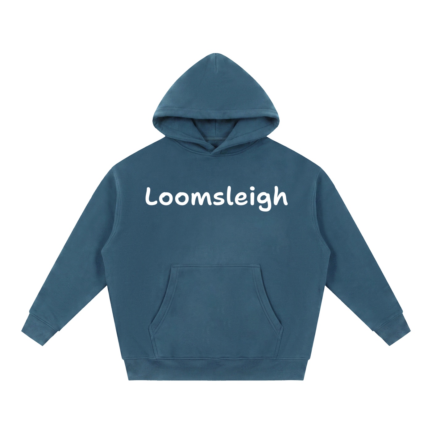 Essential Oversized Boxy Fit Fleece Hoodie - Image 9
