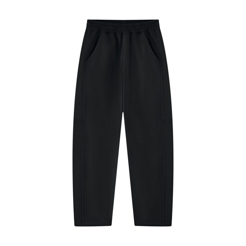 Unisex Tapered Straight Hem Sweatpants