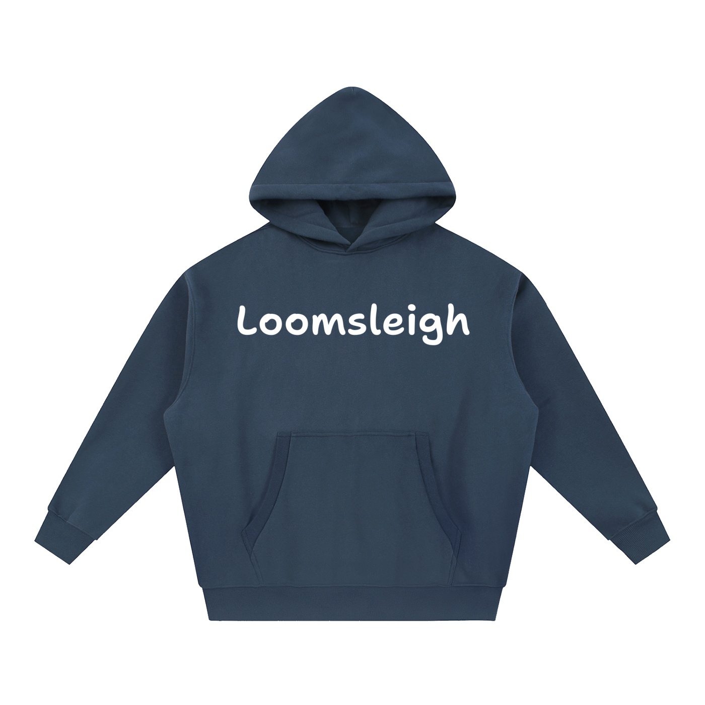 Essential Oversized Boxy Fit Fleece Hoodie - Image 3