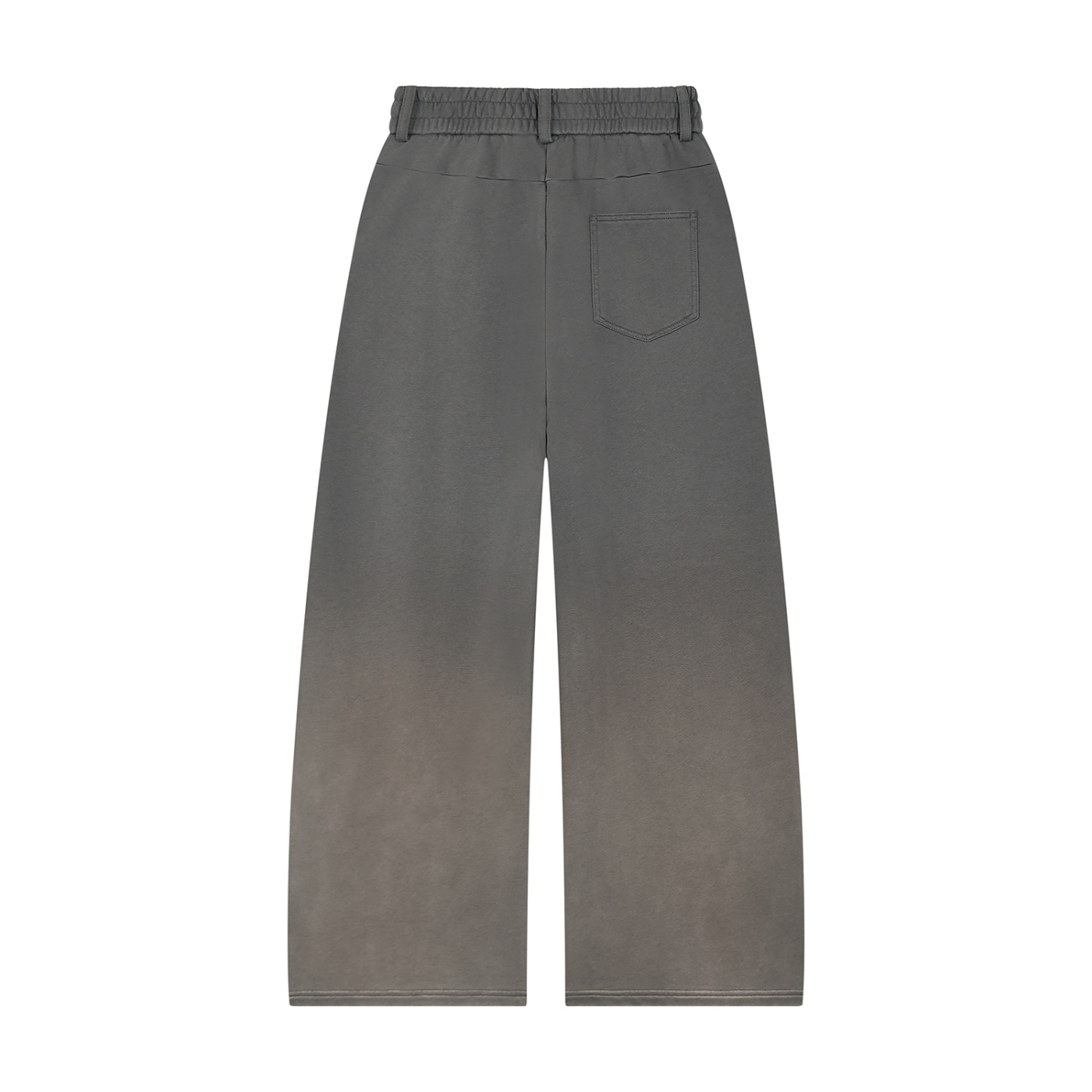 Unisex Sunfade Paneled Barrel Leg Sweatpants - Image 10