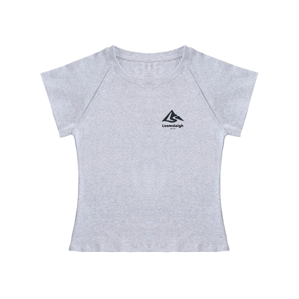 Solid Color Raglan Sleeve Crop Top