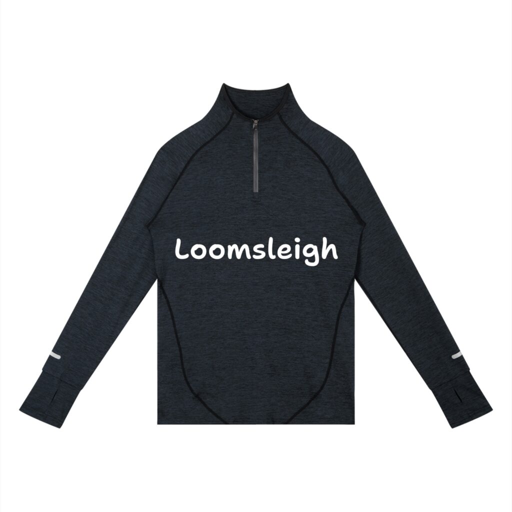 Men's Quarter-Zip Raglan Training T-Shirt