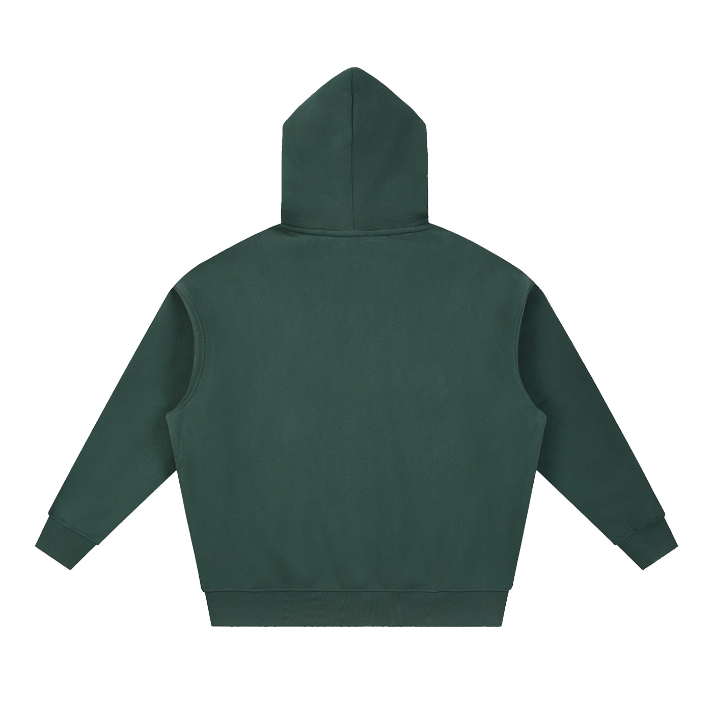Essential Oversized Boxy Fit Fleece Hoodie - Image 2