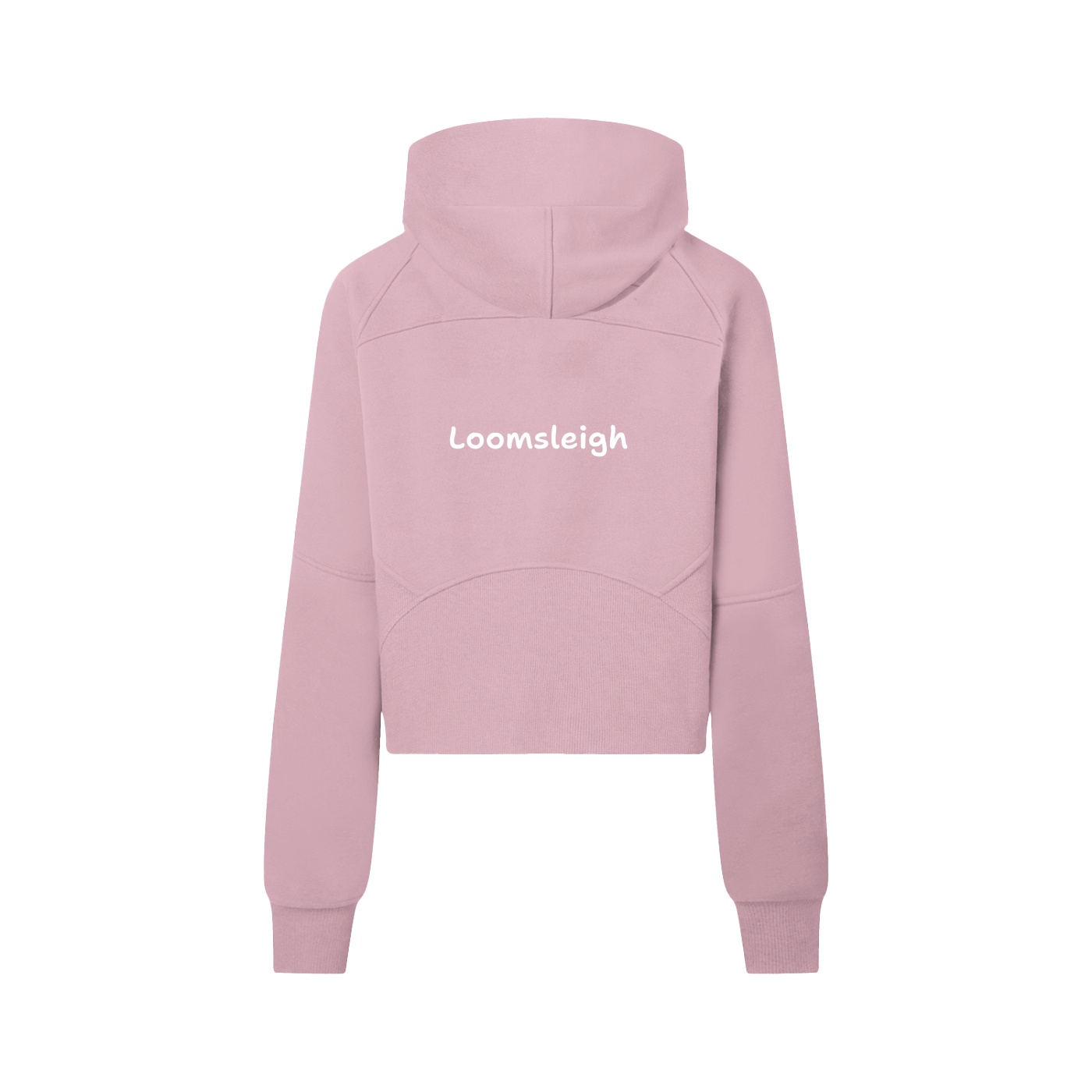 Cropped Half-Zip Hoodie - Image 4