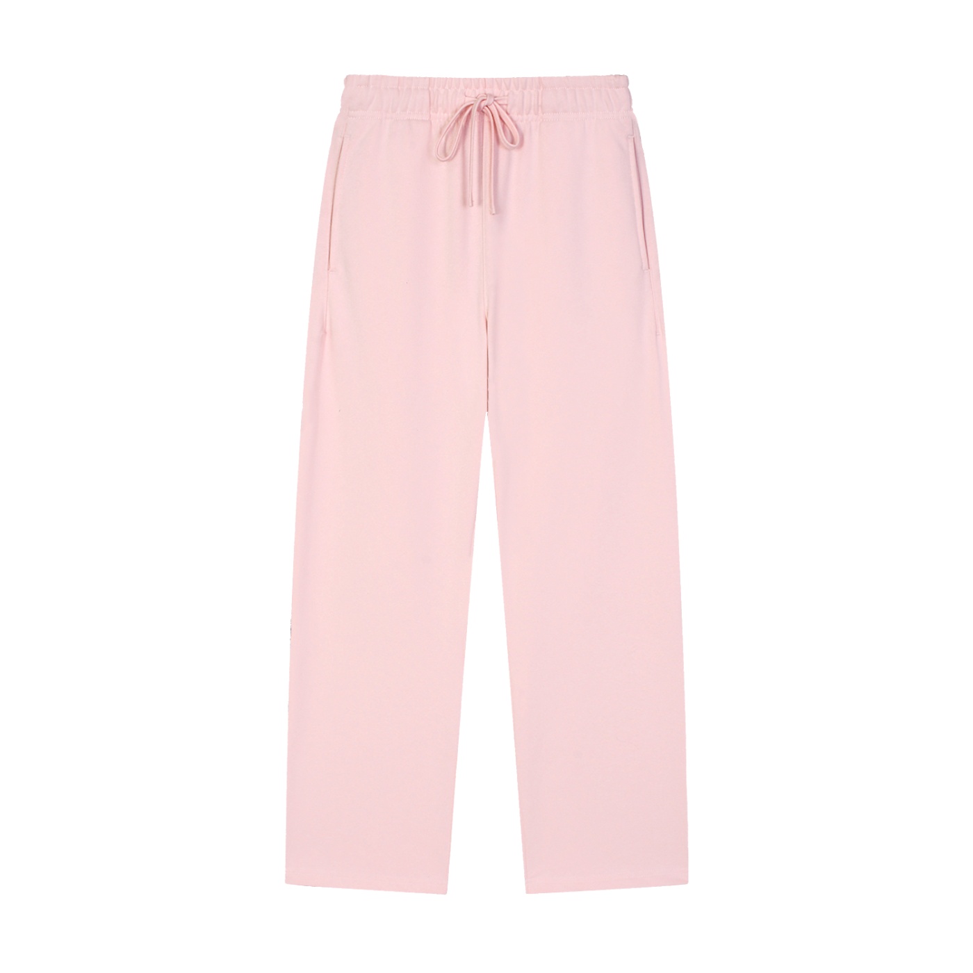 Solid Color Straight-Leg Sweatpants - Image 15