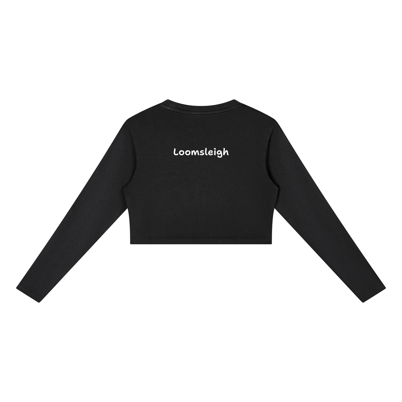 Looms Women Mineral Wash Crop Sweatshirt - Image 2