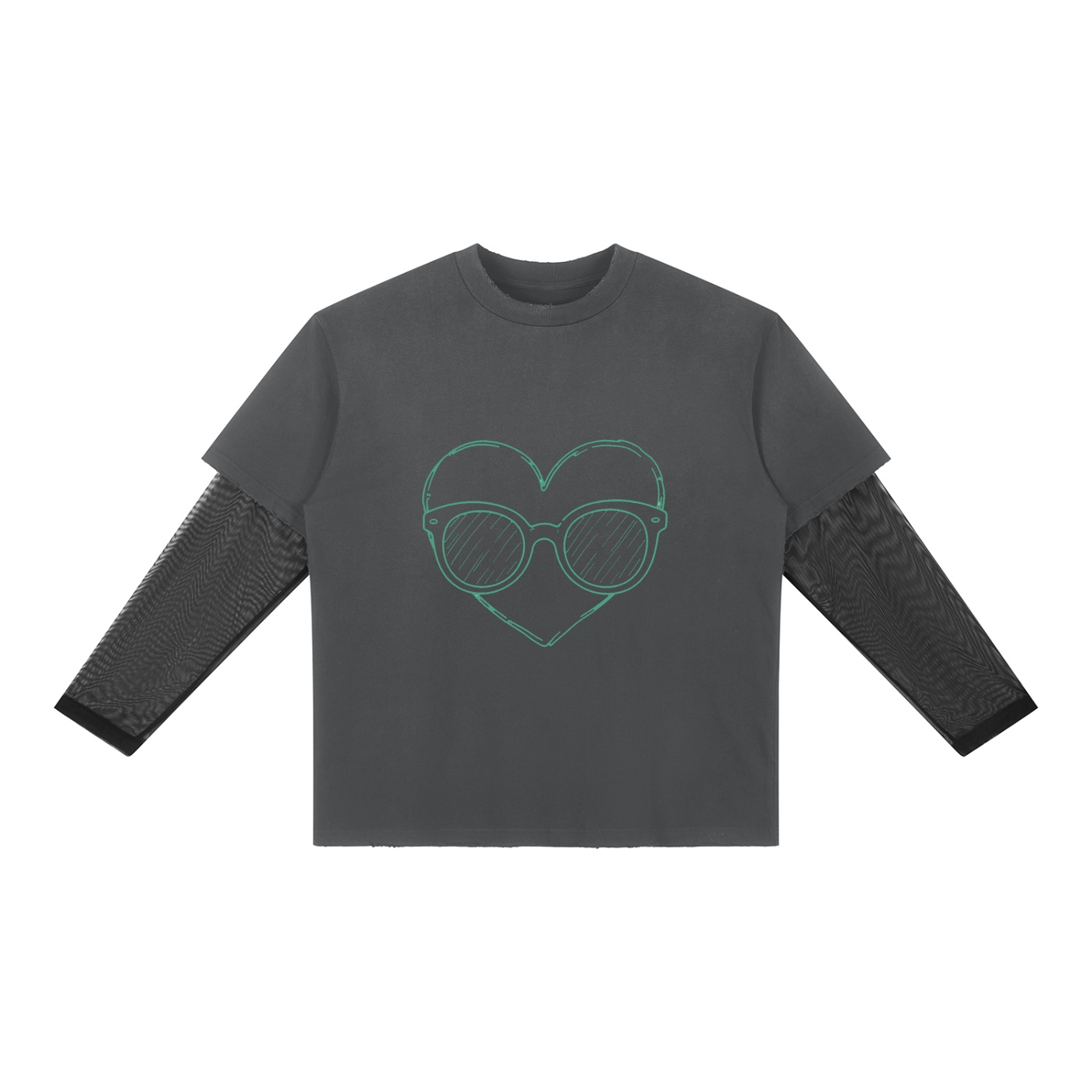Unisex Sunfade Layer T-Shirt - Image 5