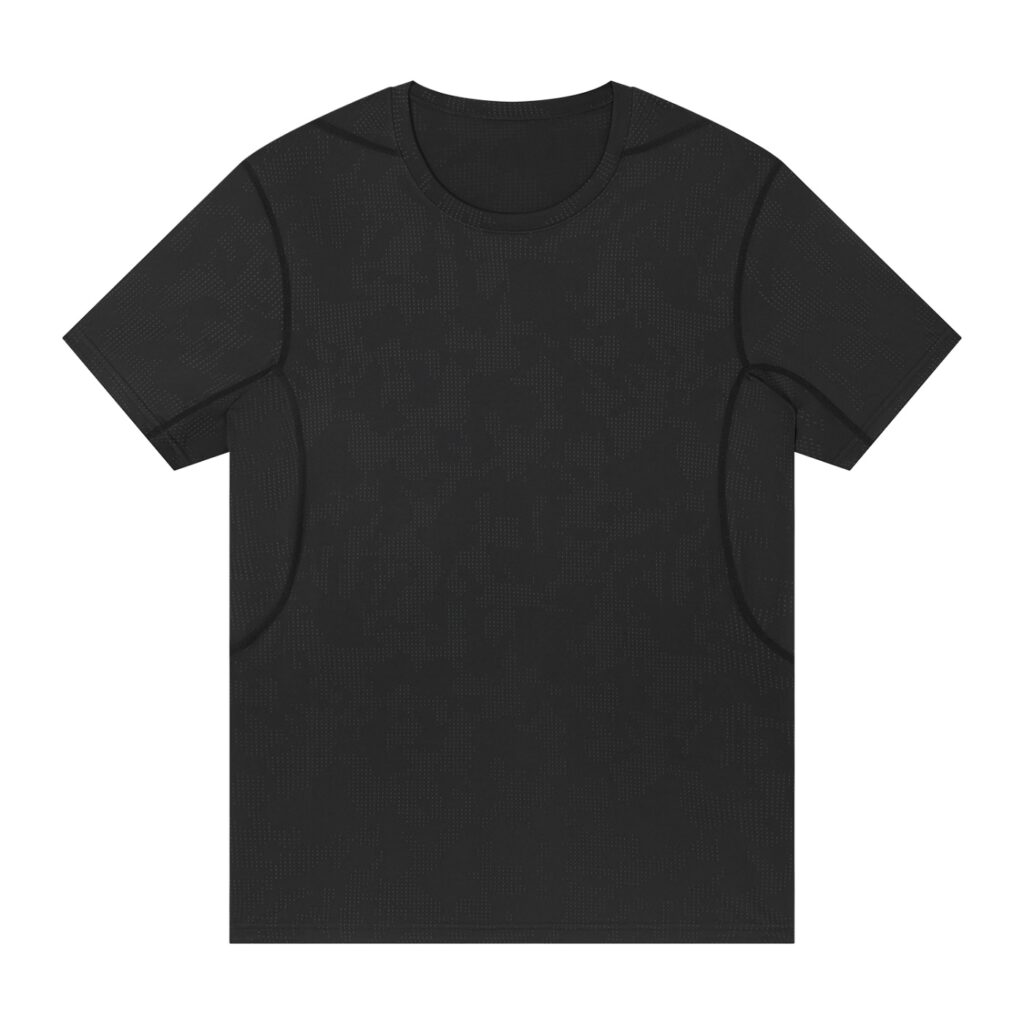 Men's Jacquard Slim Mesh T-Shirt