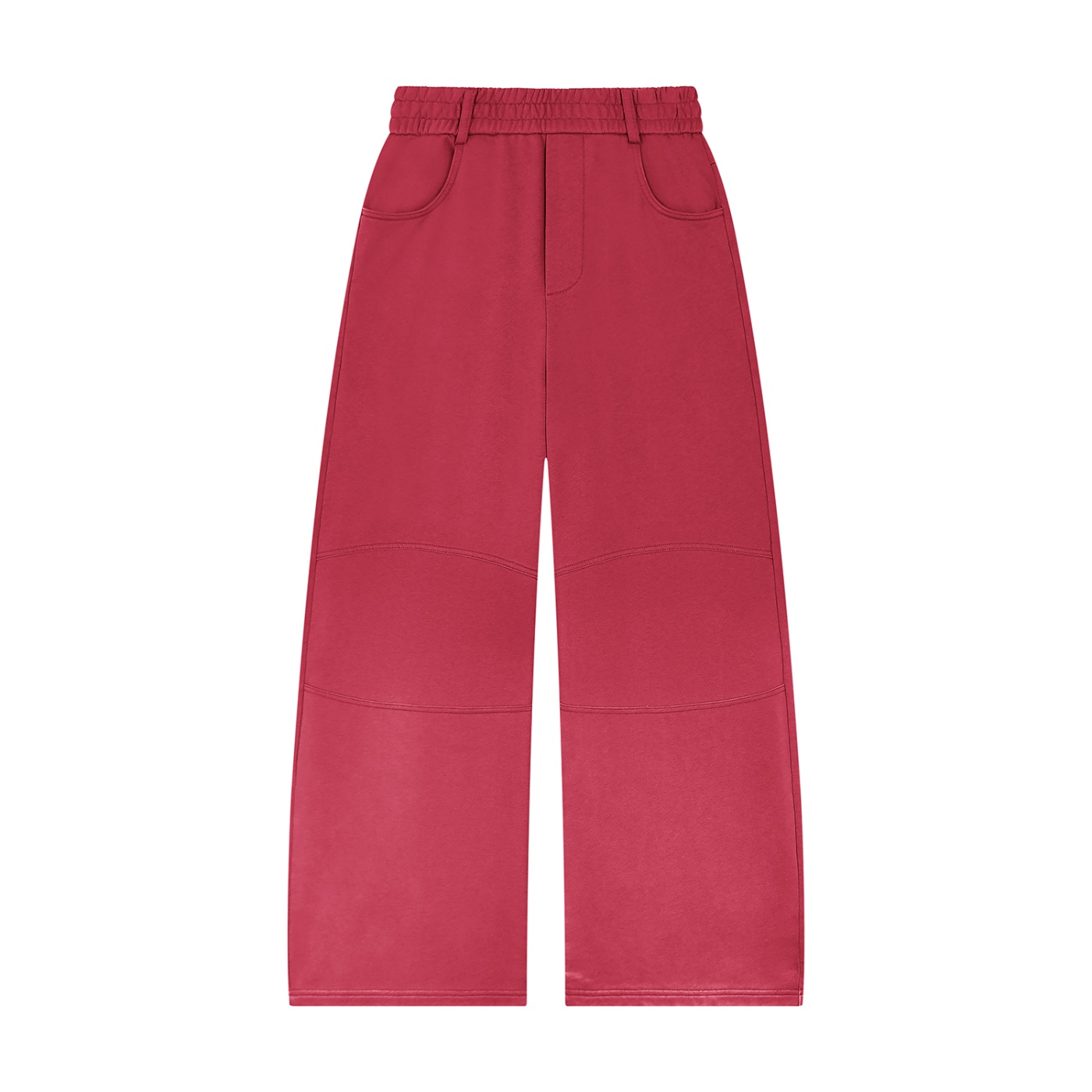 Unisex Sunfade Paneled Barrel Leg Sweatpants - Image 5