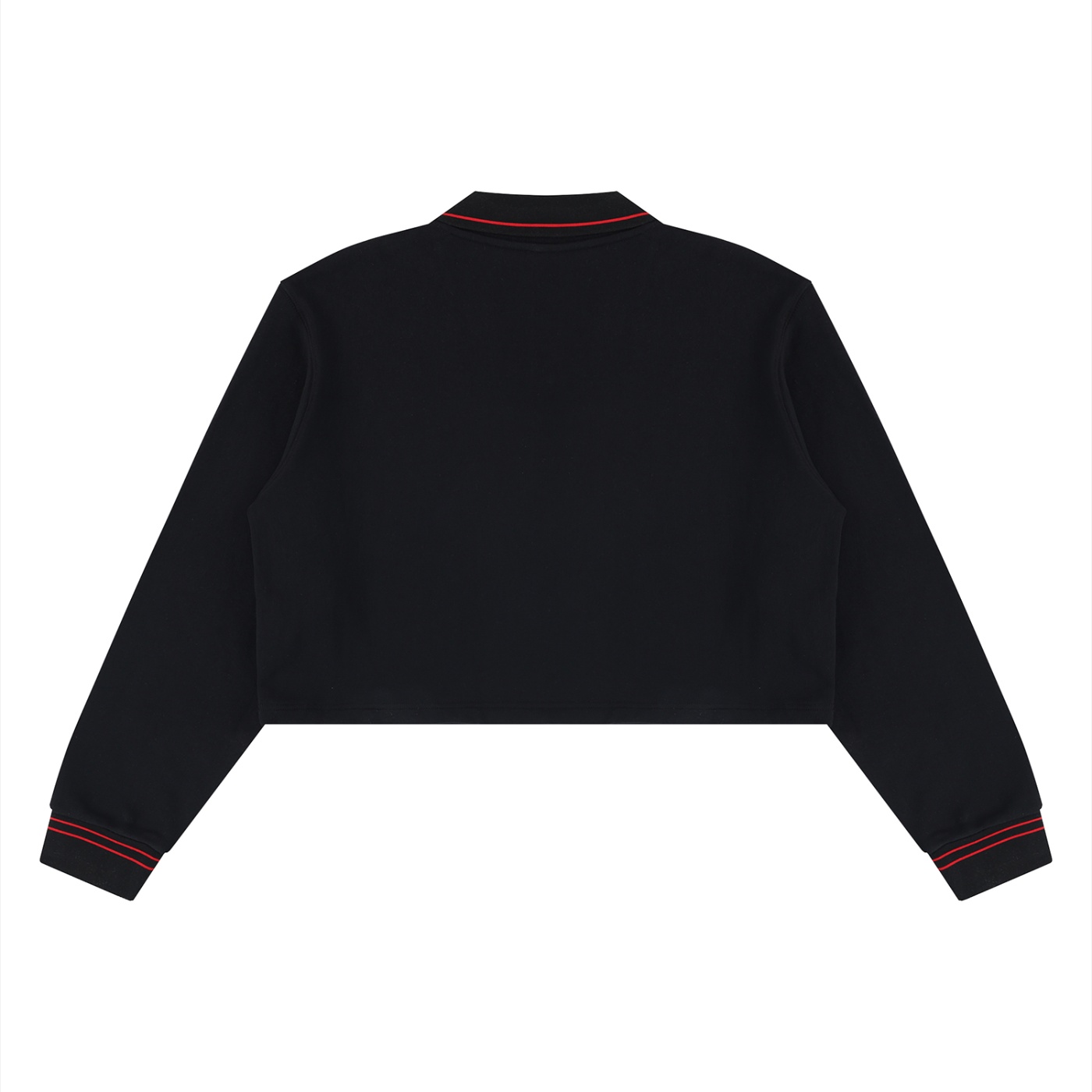 Women’s Crop Collared Sweatshirt - Image 2