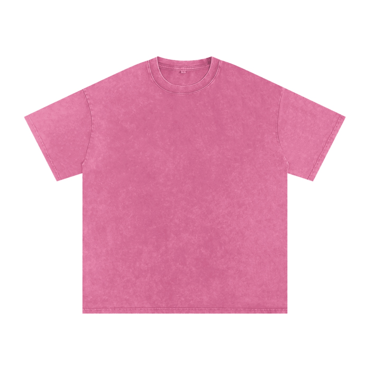 Snow Washed Oversized Cotton T-Shirt - Image 13
