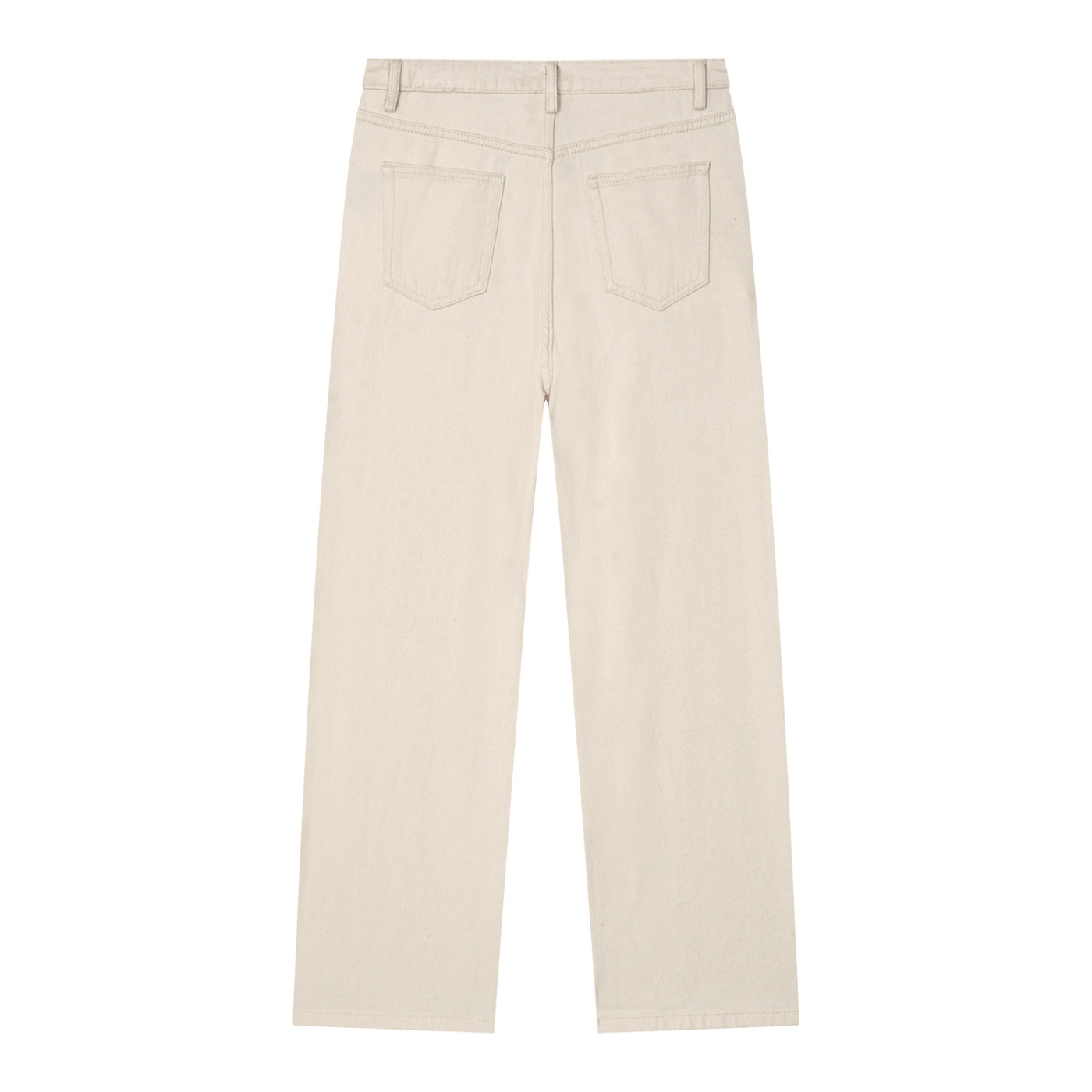 Men’s Vintage Wash Straight Leg Jeans - Image 4