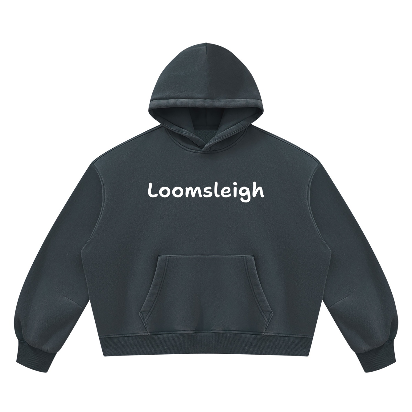 Unisex Vintage Wash Boxy Fleece Hoodie - Image 7