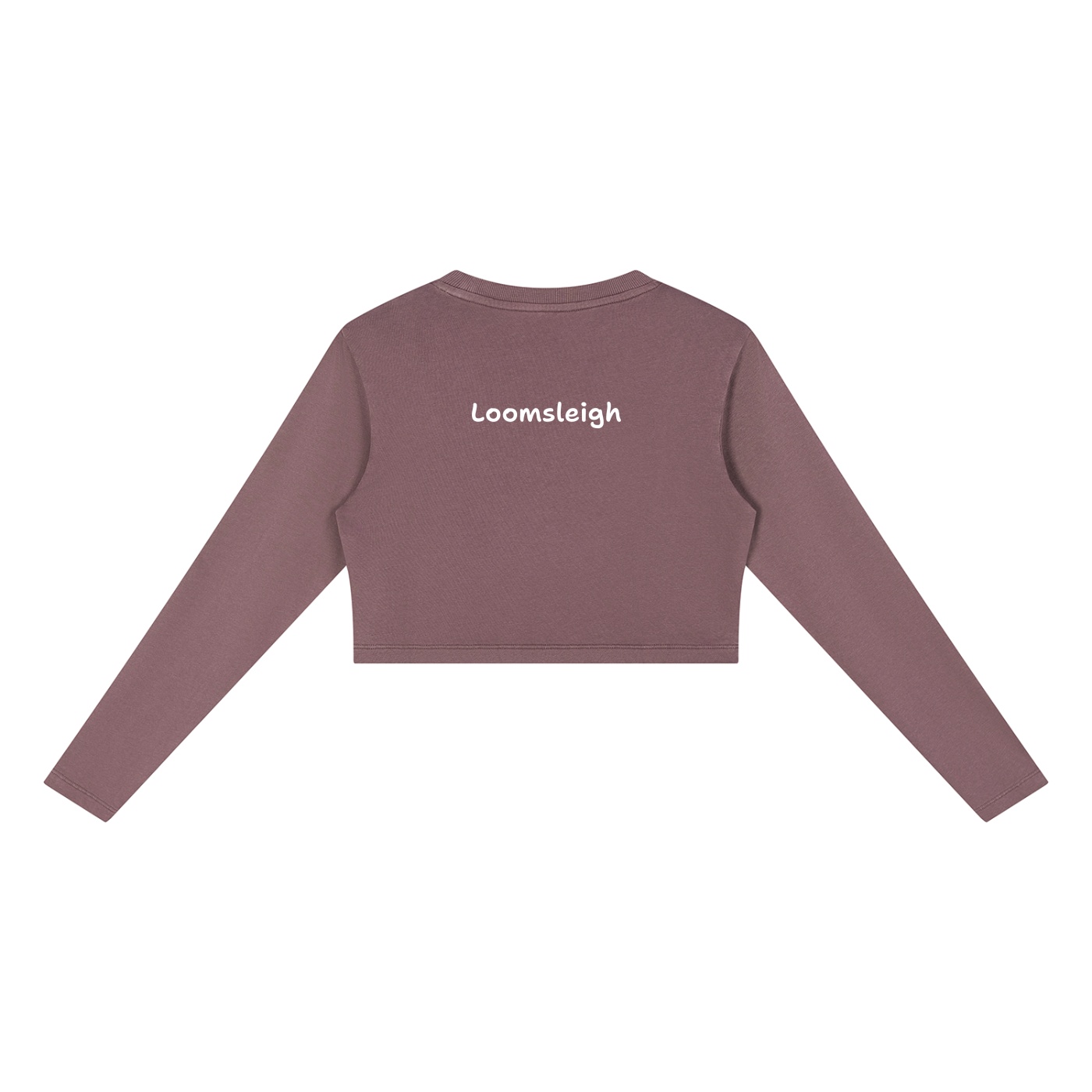 Looms Women Mineral Wash Crop Sweatshirt - Image 4