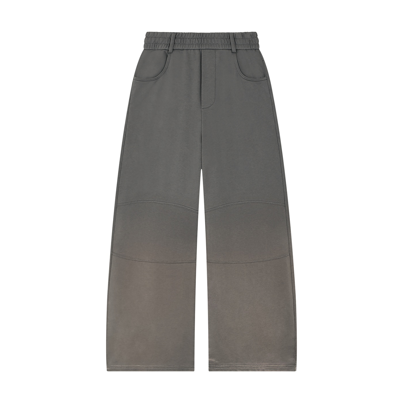 Unisex Sunfade Paneled Barrel Leg Sweatpants - Image 9