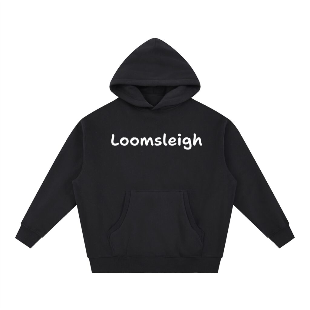Essential Oversized Boxy Fit Fleece Hoodie