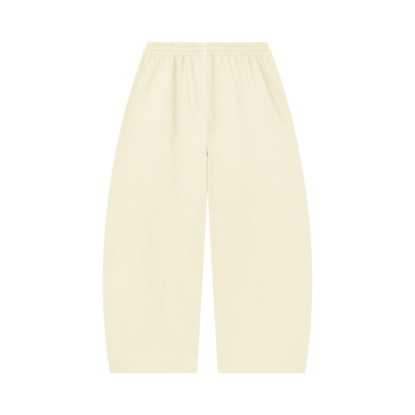 Unisex Waffle Barrel Leg Pants - Image 4
