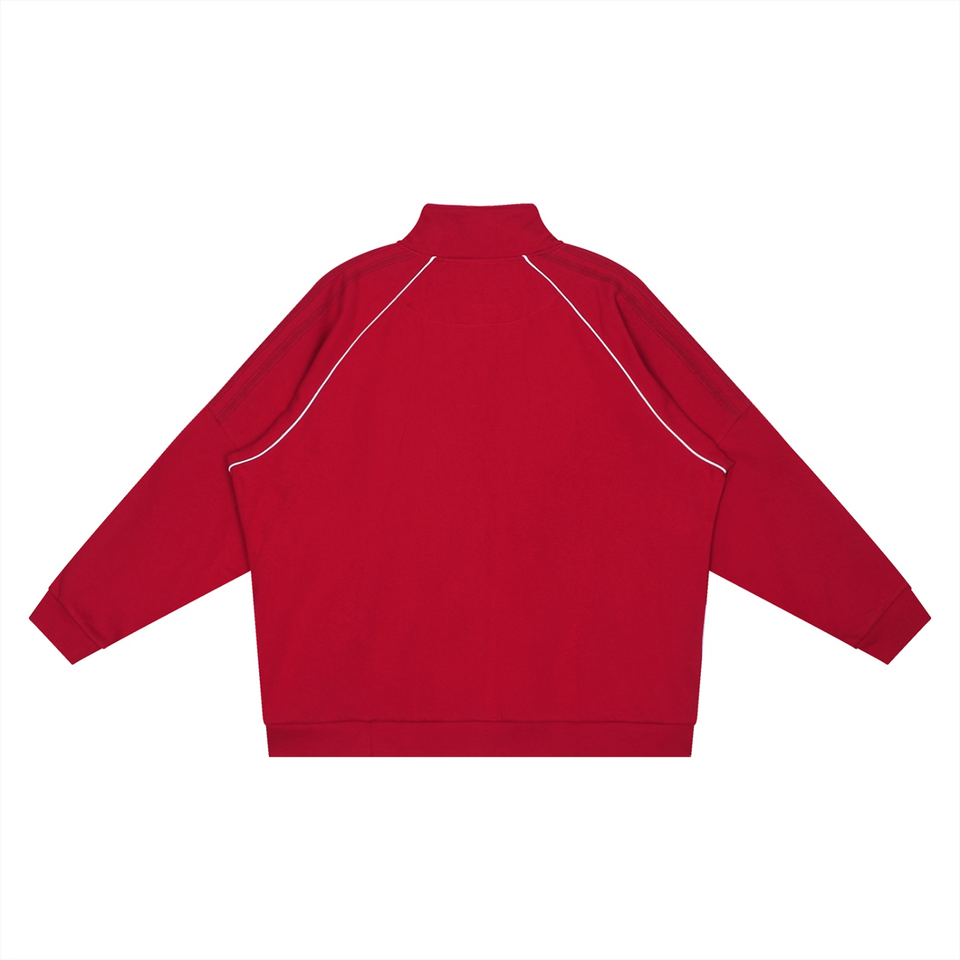 Reflection Striped Raglan Sleeve Jacket - Image 4