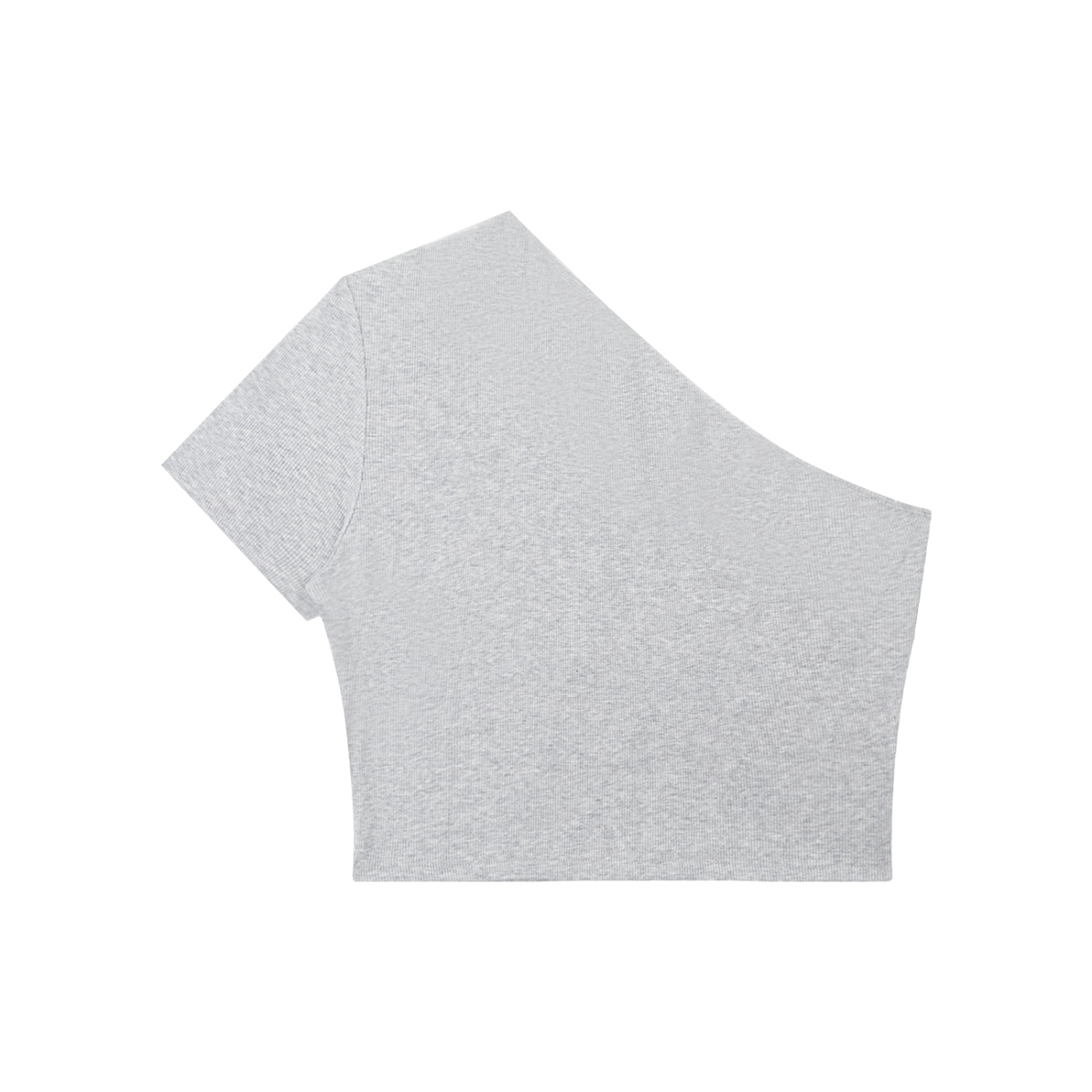 Women's One-Shoulder Crop T-Shirt - Image 6
