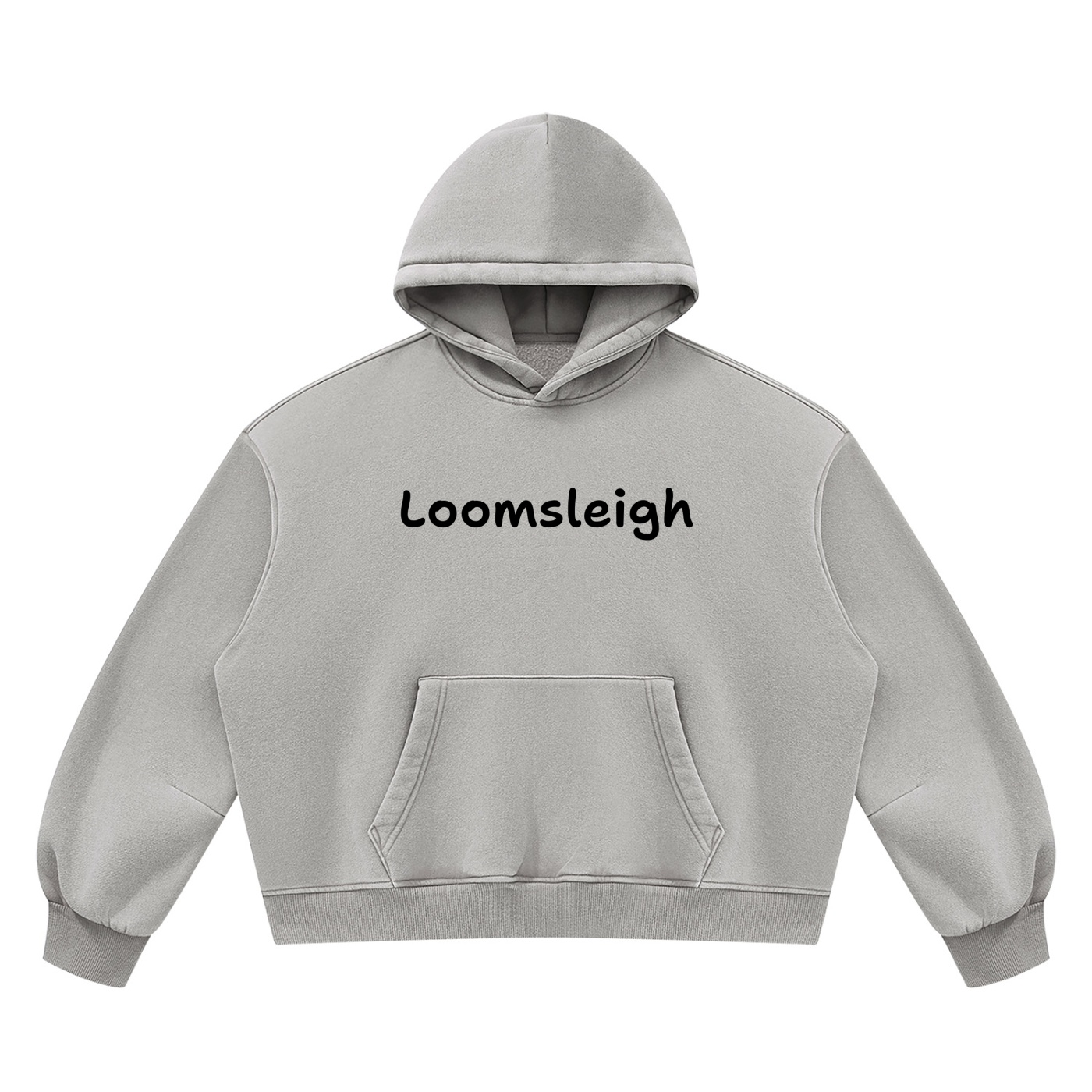 Unisex Vintage Wash Boxy Fleece Hoodie