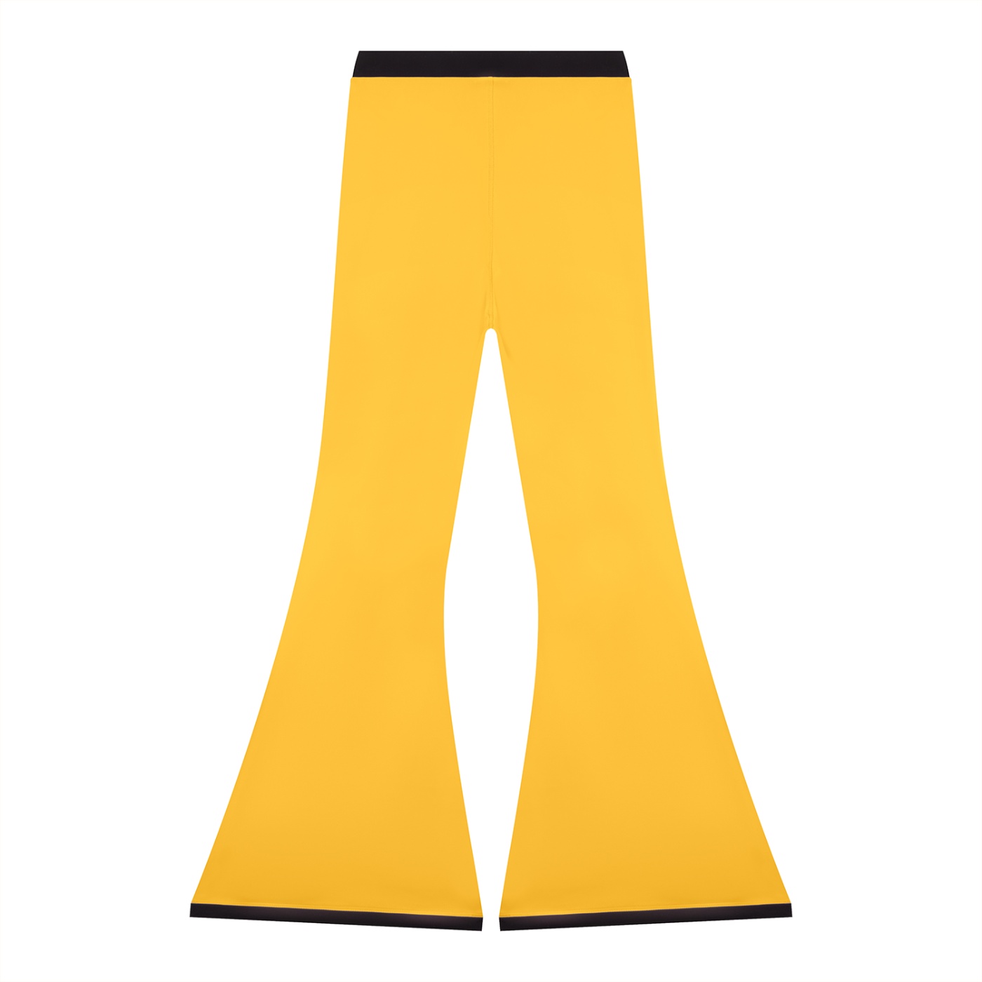 Women's Color Block Flared Yoga Leggings - Image 6