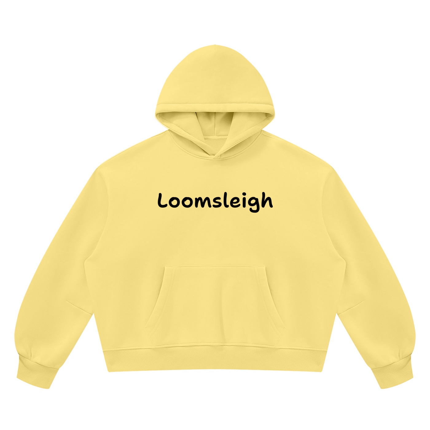 Unisex Vintage Wash Boxy Fleece Hoodie - Image 3